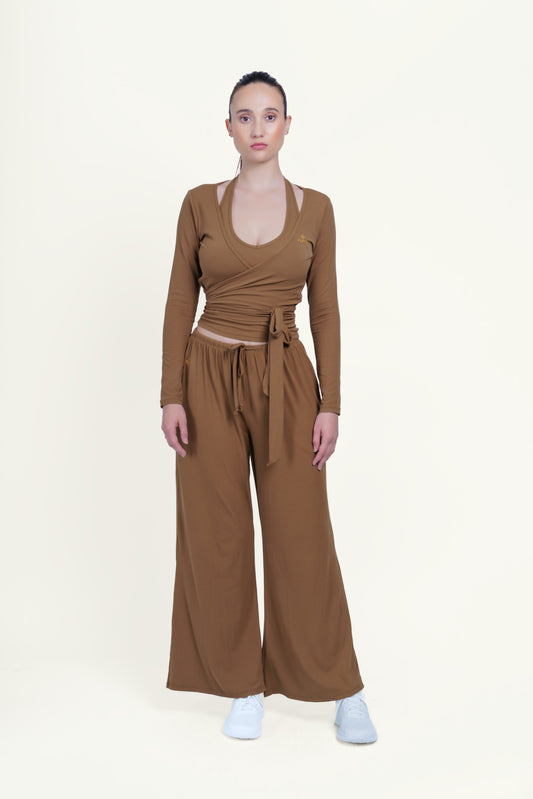 Ensemble ZENIA - Pantalon / Brassière / Veste