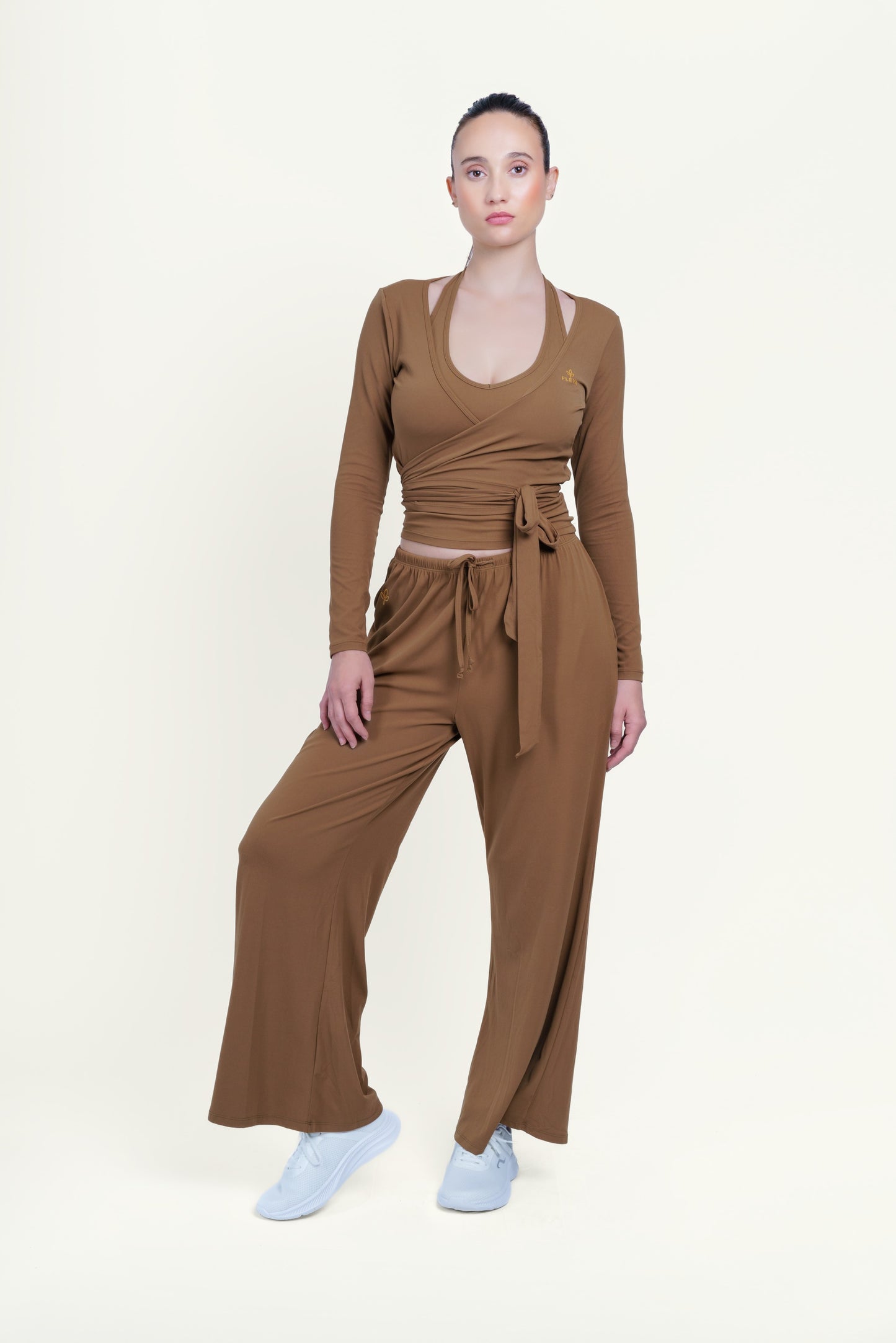 Ensemble ZENIA - Pantalon / Brassière / Veste