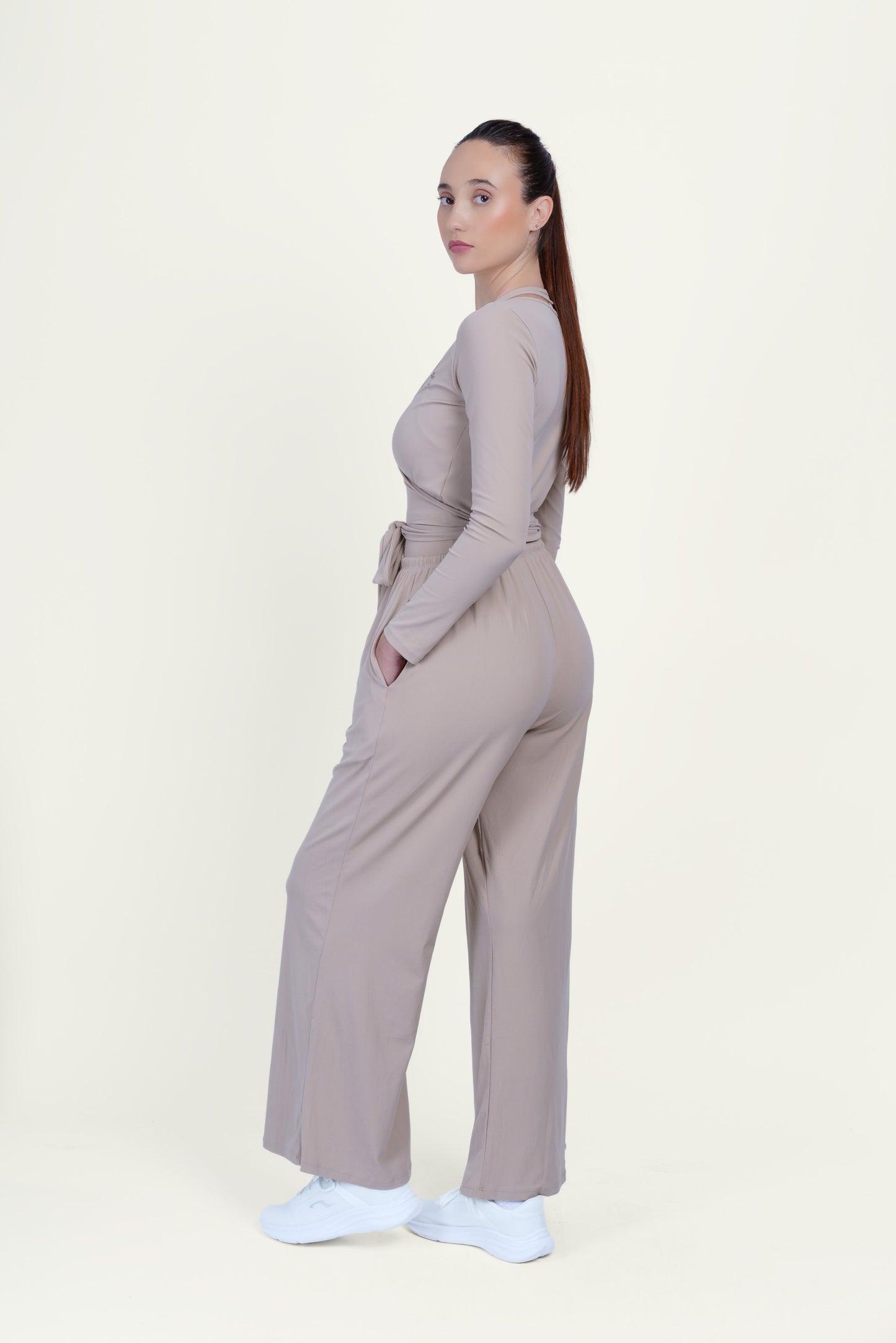 Ensemble ZENIA - Pantalon / Brassière / Veste
